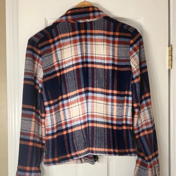 🧥 HOLLÍSTER WOOL PLAID JACKET