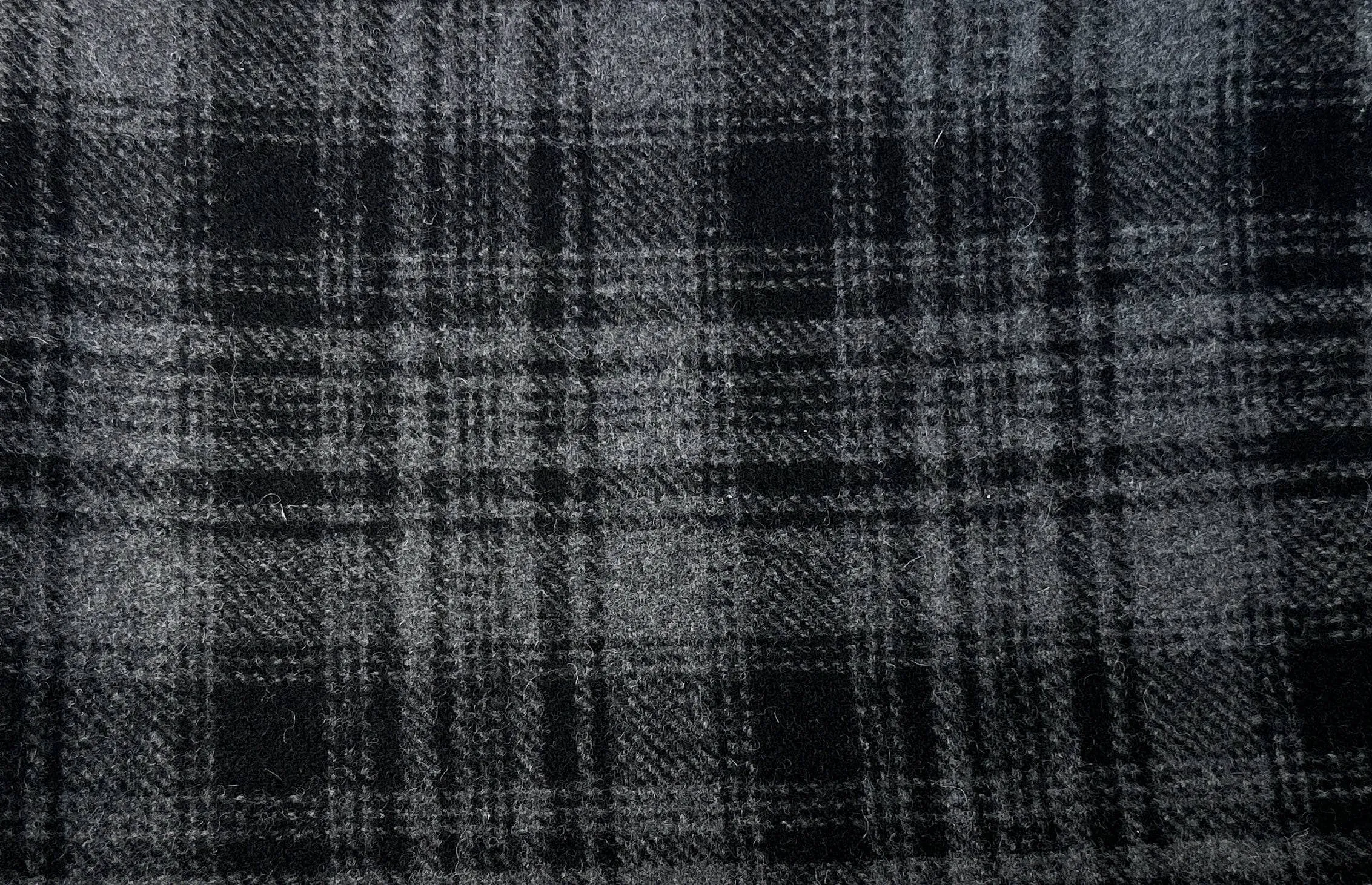 $14 Wool Cloth Swatch - European Plaid - Shingled Roof