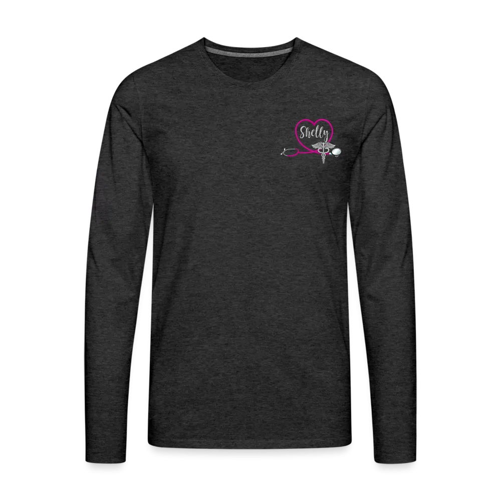 3468098393 ER Nurse Flag Men's Premium Long Sleeve T-Shirt