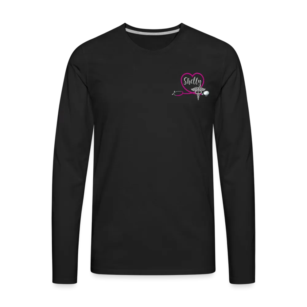 3468098393 ER Nurse Flag Men's Premium Long Sleeve T-Shirt