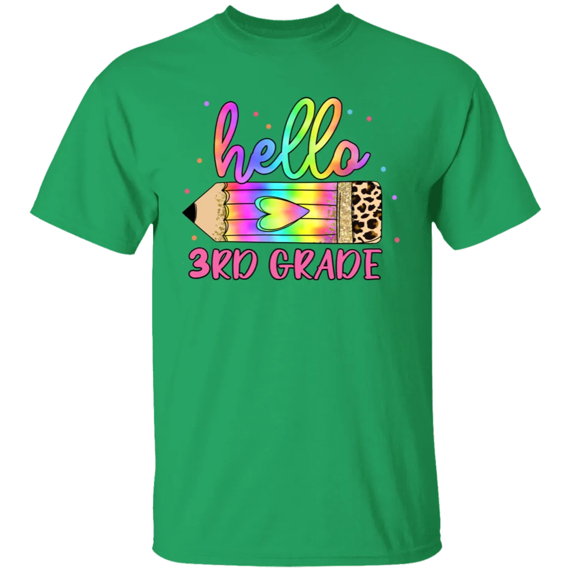 3rd Grade Youth 5.3 oz 100% Cotton T-Shirt