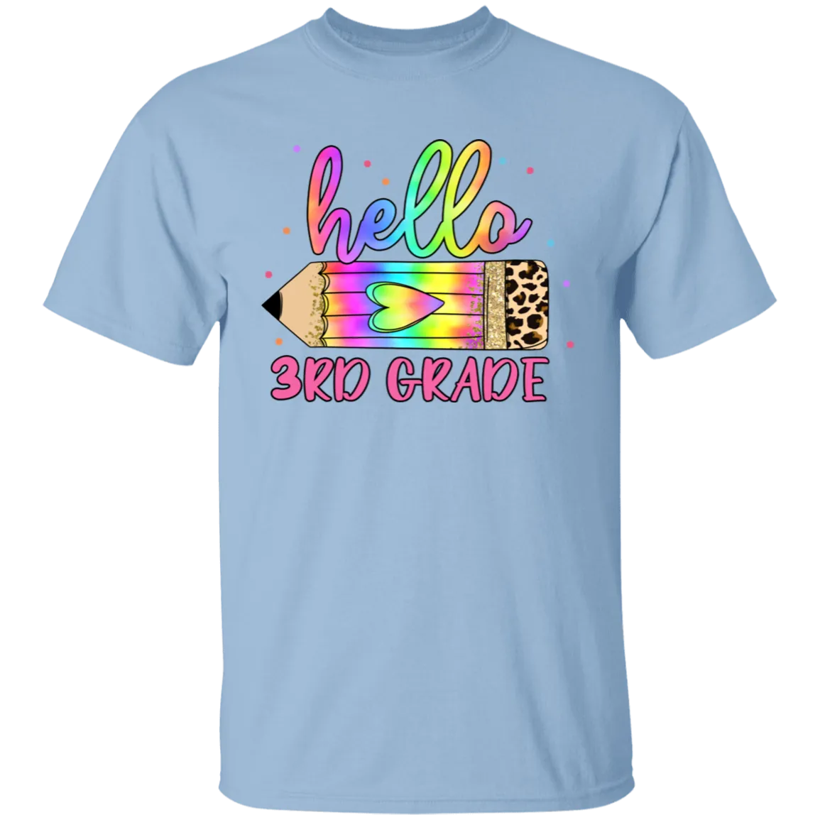 3rd Grade Youth 5.3 oz 100% Cotton T-Shirt