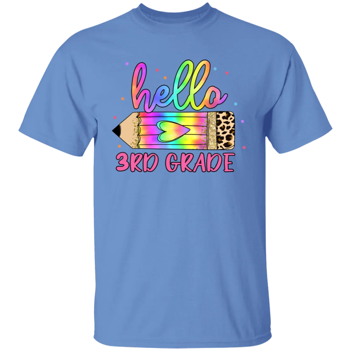 3rd Grade Youth 5.3 oz 100% Cotton T-Shirt
