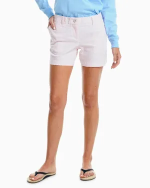 5in Caroline Seersucker Short