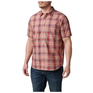 71204 - 5.11 WYATT SHORT SLEEVE PLAID SHIRT