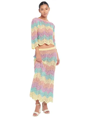 Agnes Blouse-Agnes Skirt ::RET
