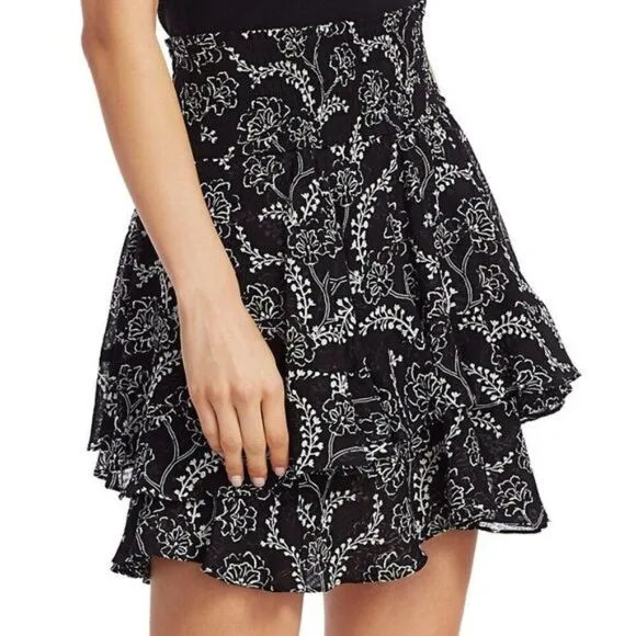 A.L.C. Vera silk blend ruffle skirt 0 XS 🎉HOST PICK🎉