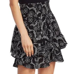 A.L.C. Vera silk blend ruffle skirt 0 XS 🎉HOST PICK🎉
