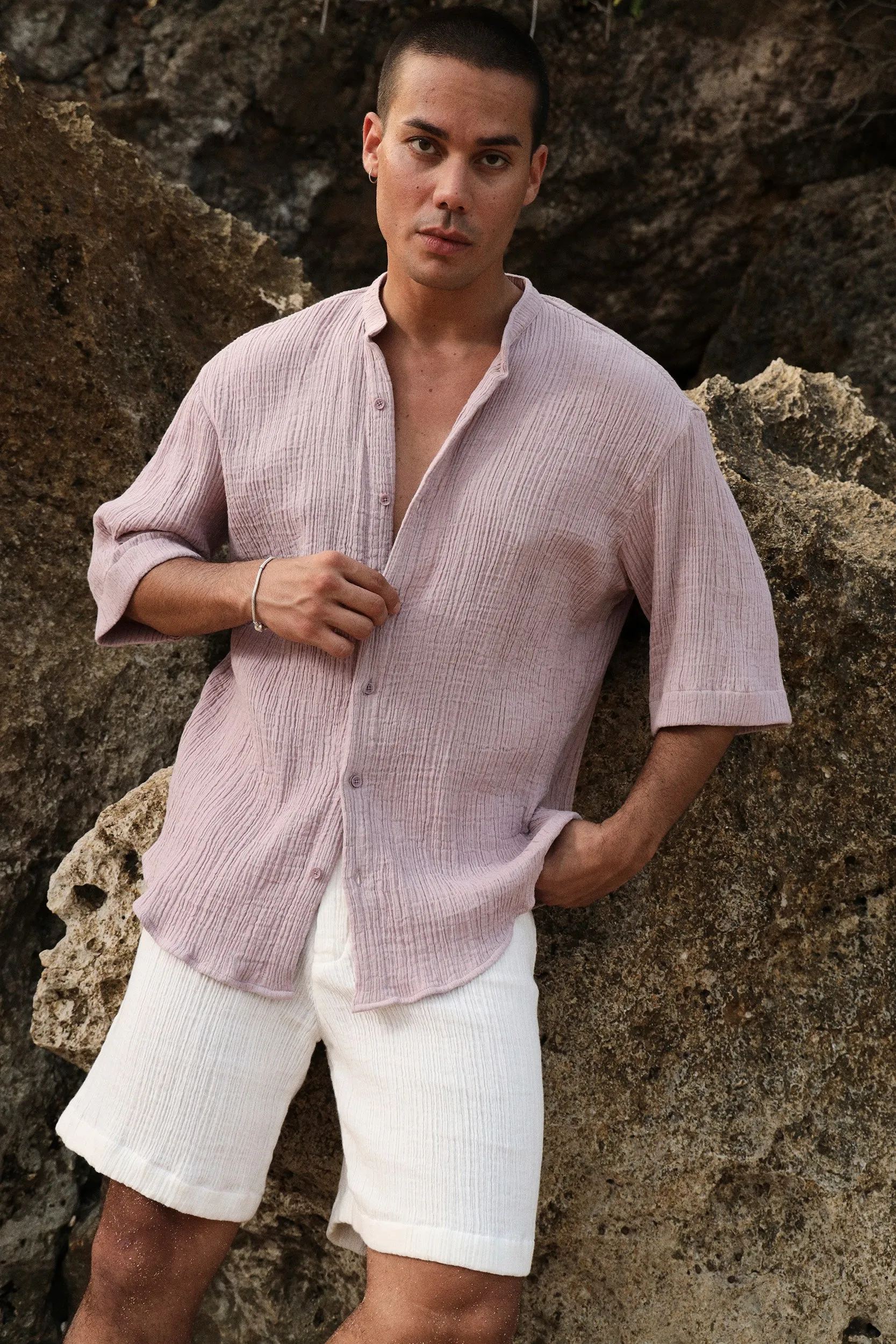 Amalfi Shorts-Man (Ivory)