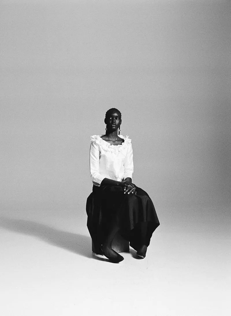 AMALIA BLOUSE — WHITE