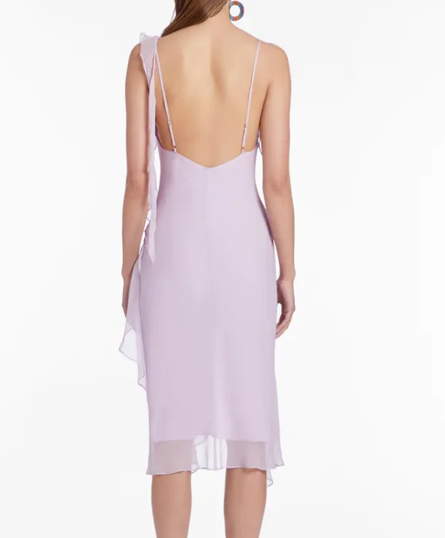 Amanda Uprichard Casilda Dress - Lilac