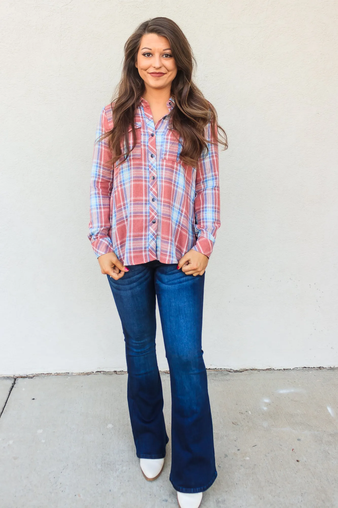 Andi Flannel Top