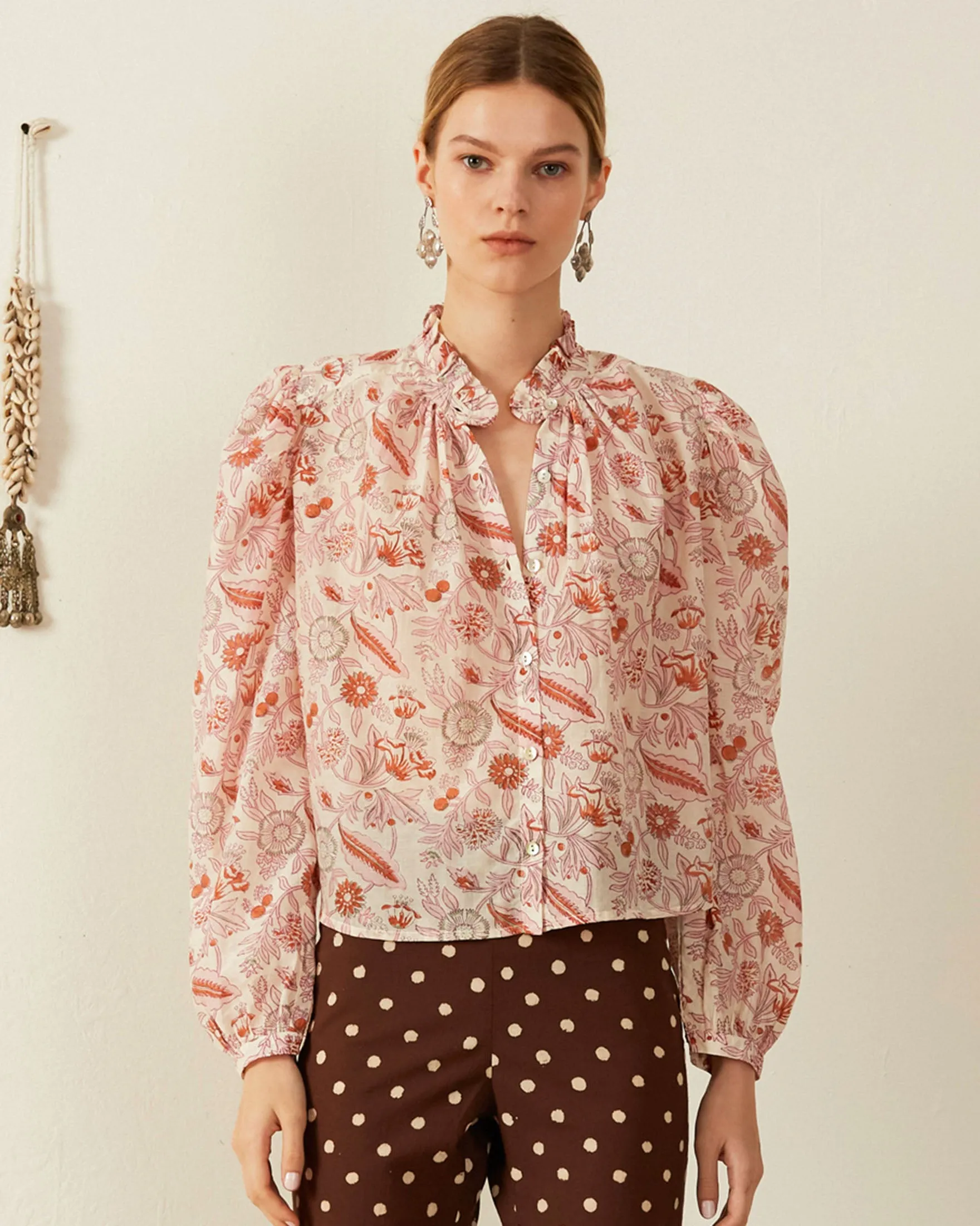 Annabel Camellia Shirt