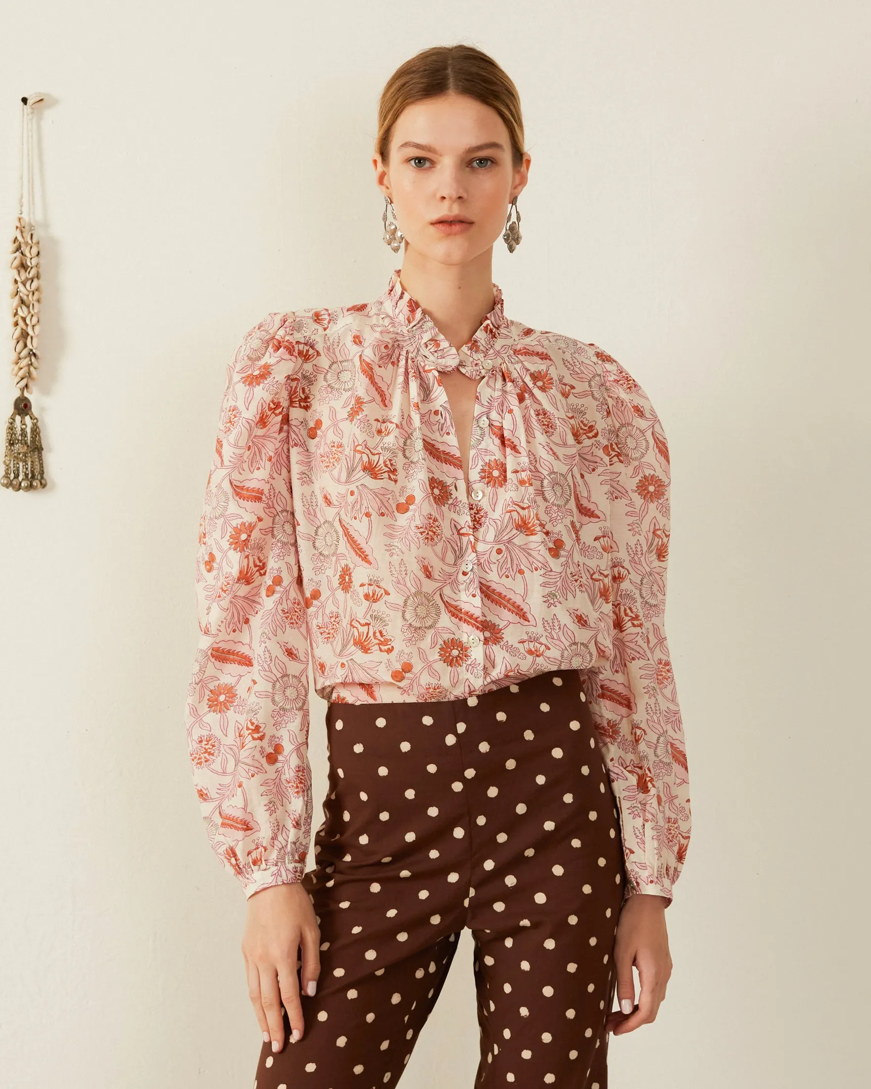 Annabel Camellia Shirt