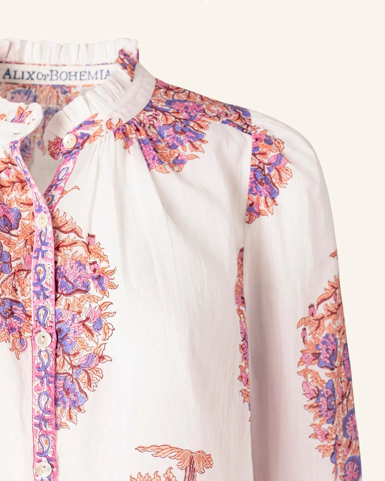 Annabel Fig Flower Shirt