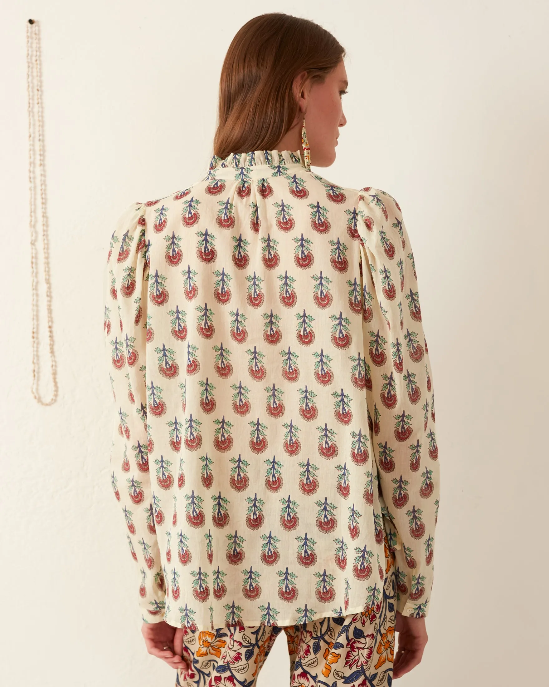 Annabel Ivory Rose Shirt