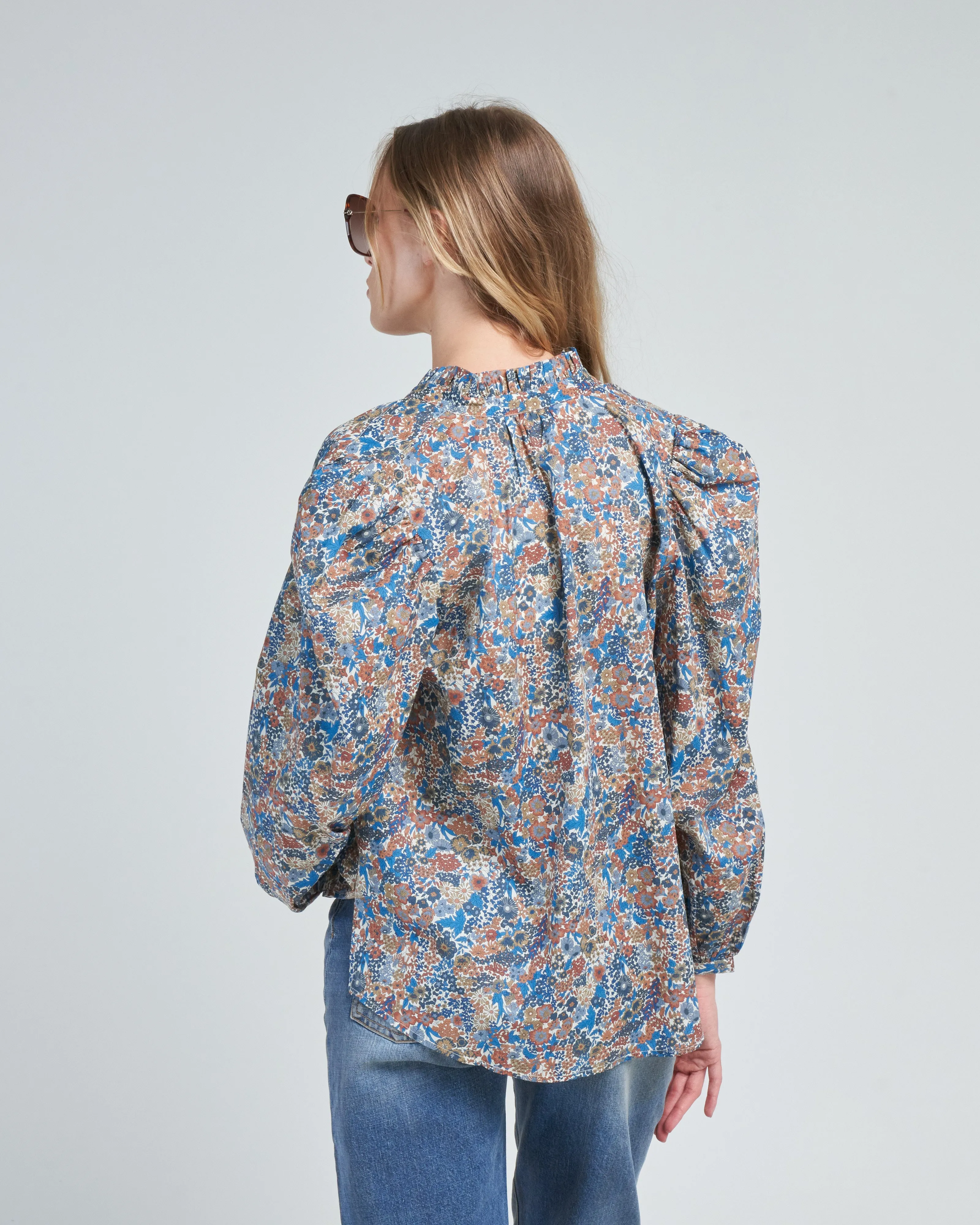 annabel liberty blue shirt