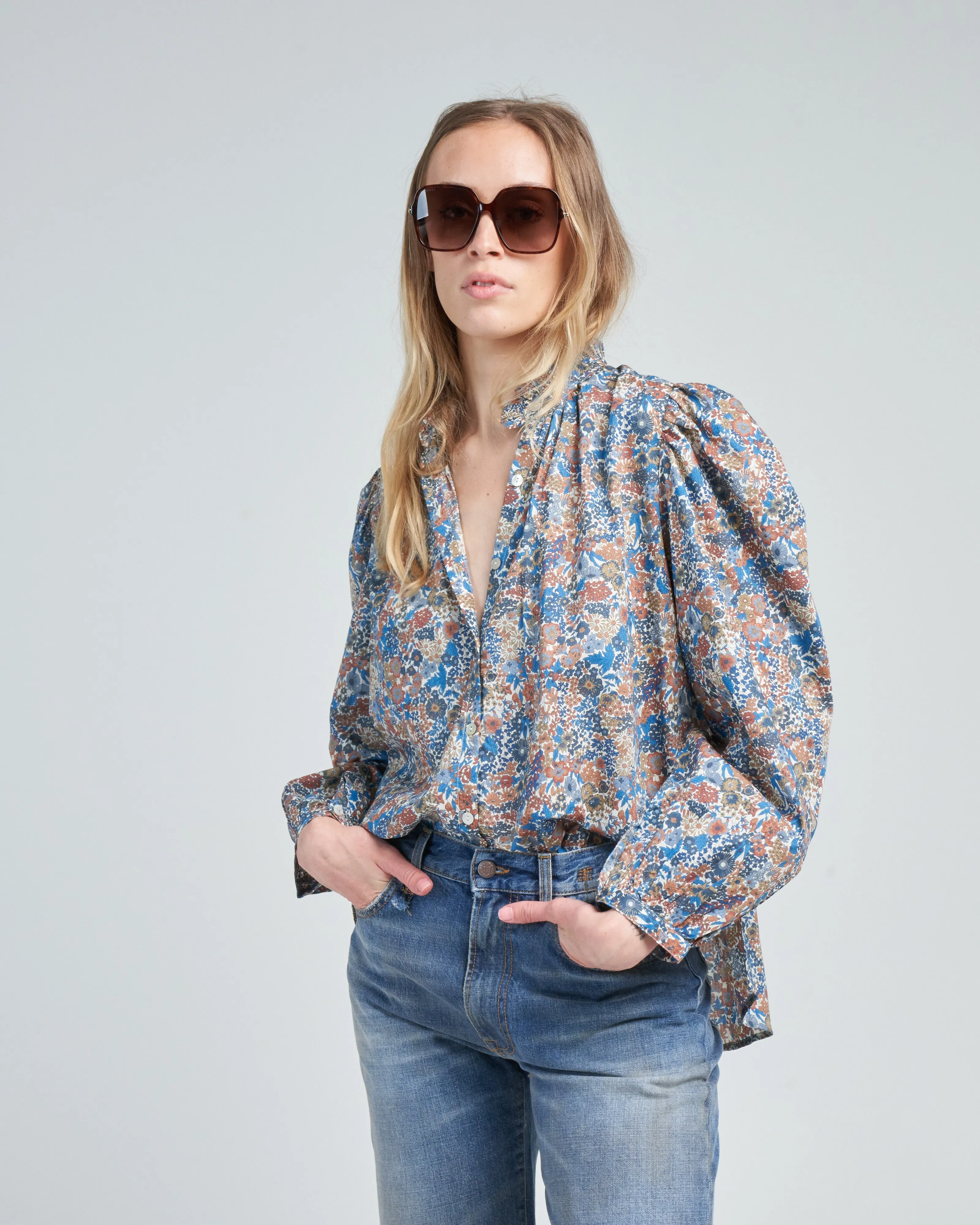 annabel liberty blue shirt