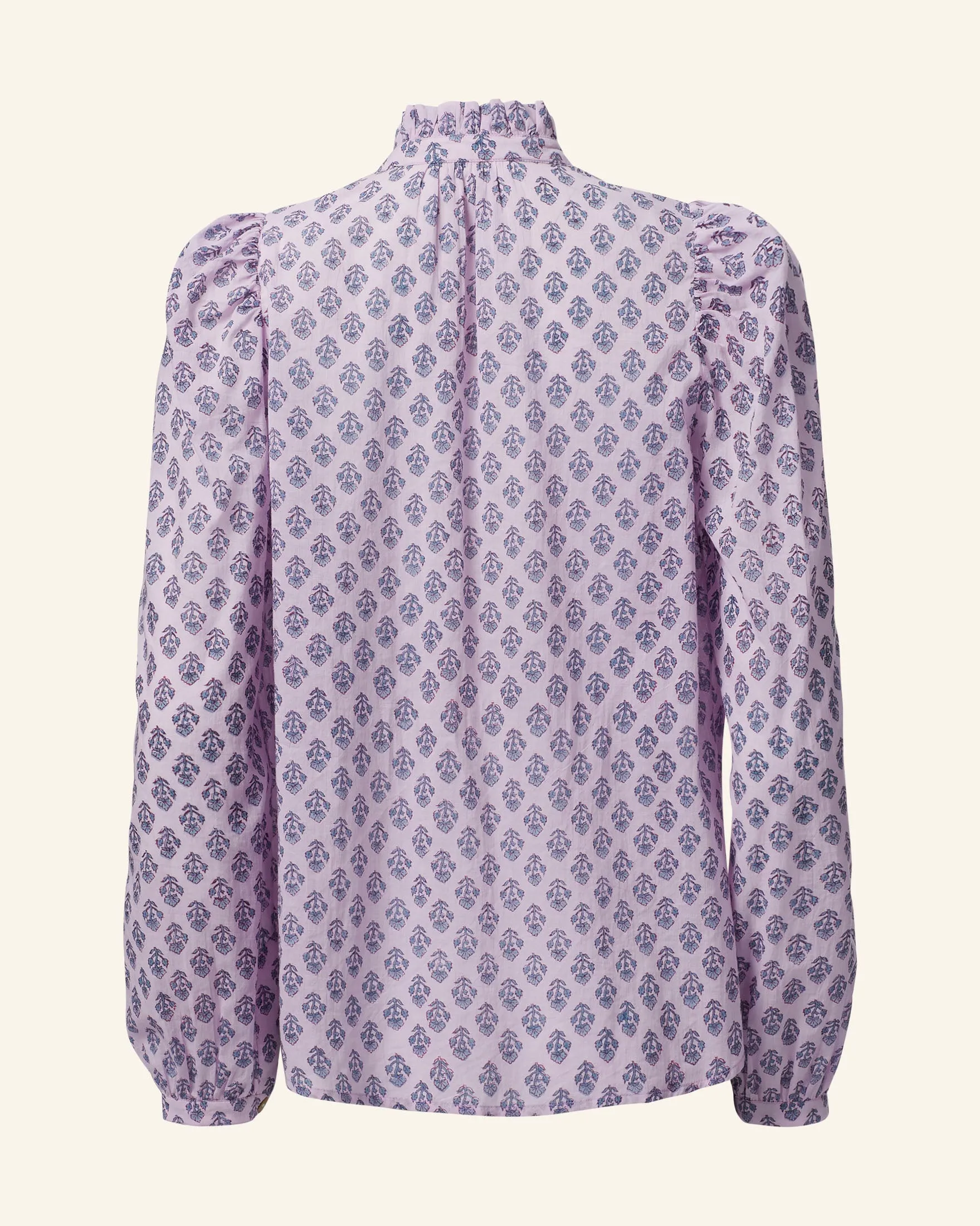 Annabel Lilac Bhutti Shirt