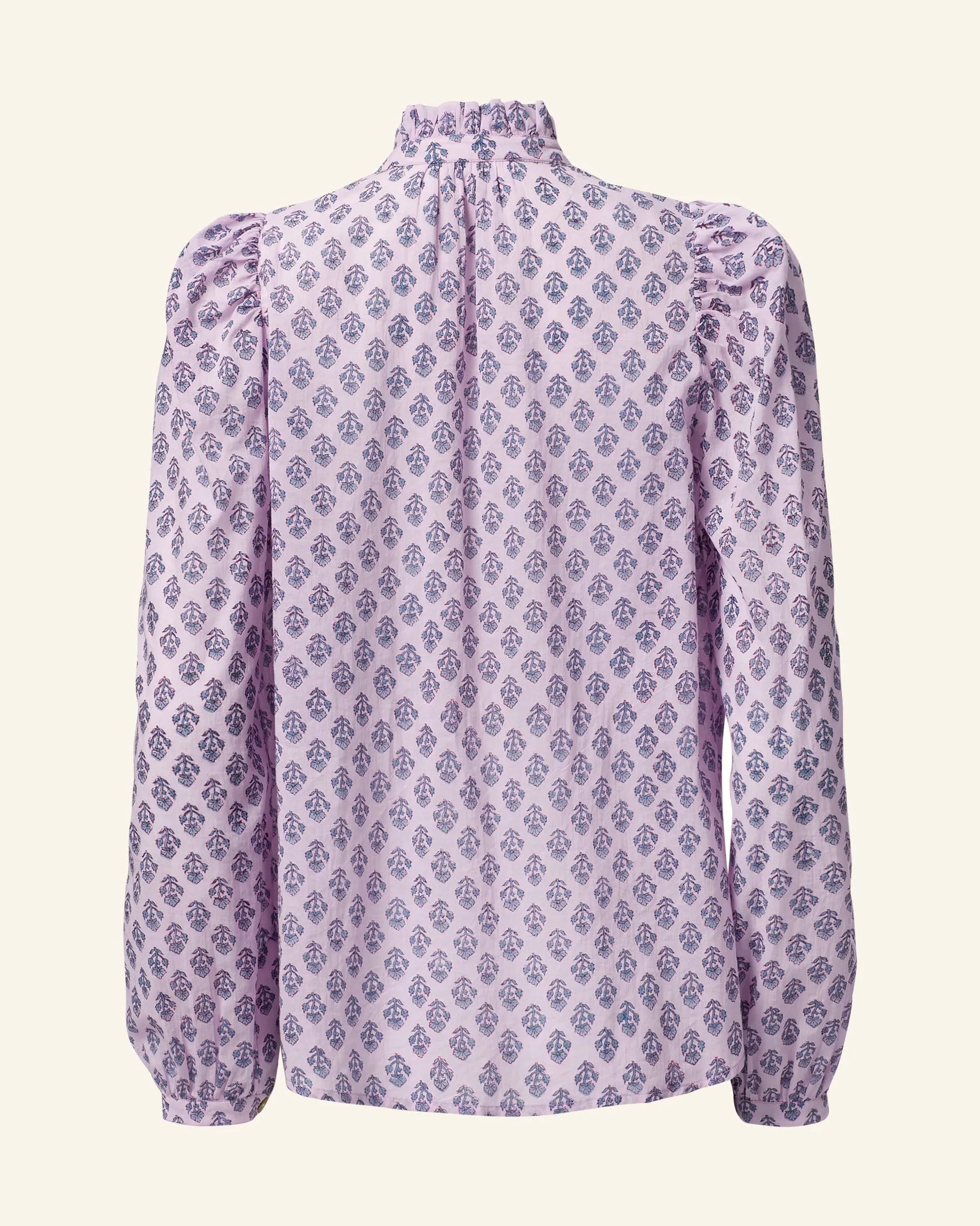 Annabel Lilac Bhutti Shirt