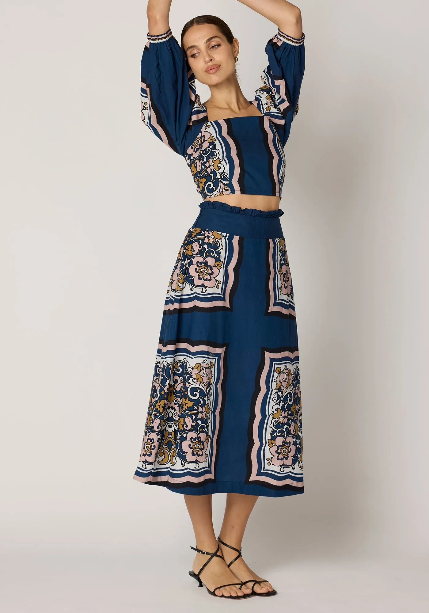 Anya Midi Skirt by Cleobella