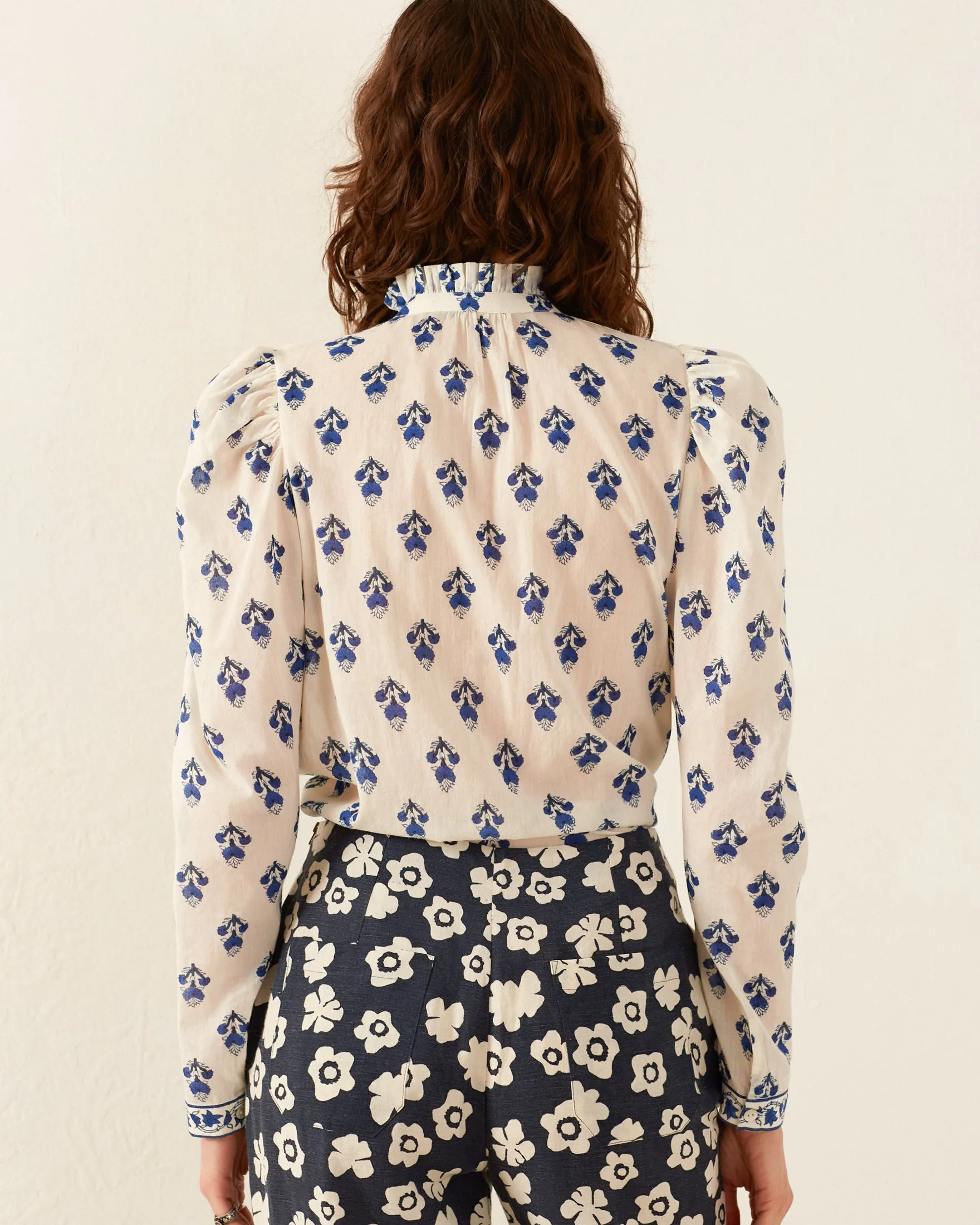 Artemis Indigo Bhutti Shirt