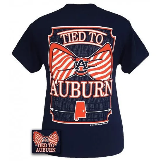 Auburn Tigers Tied T-Shirt
