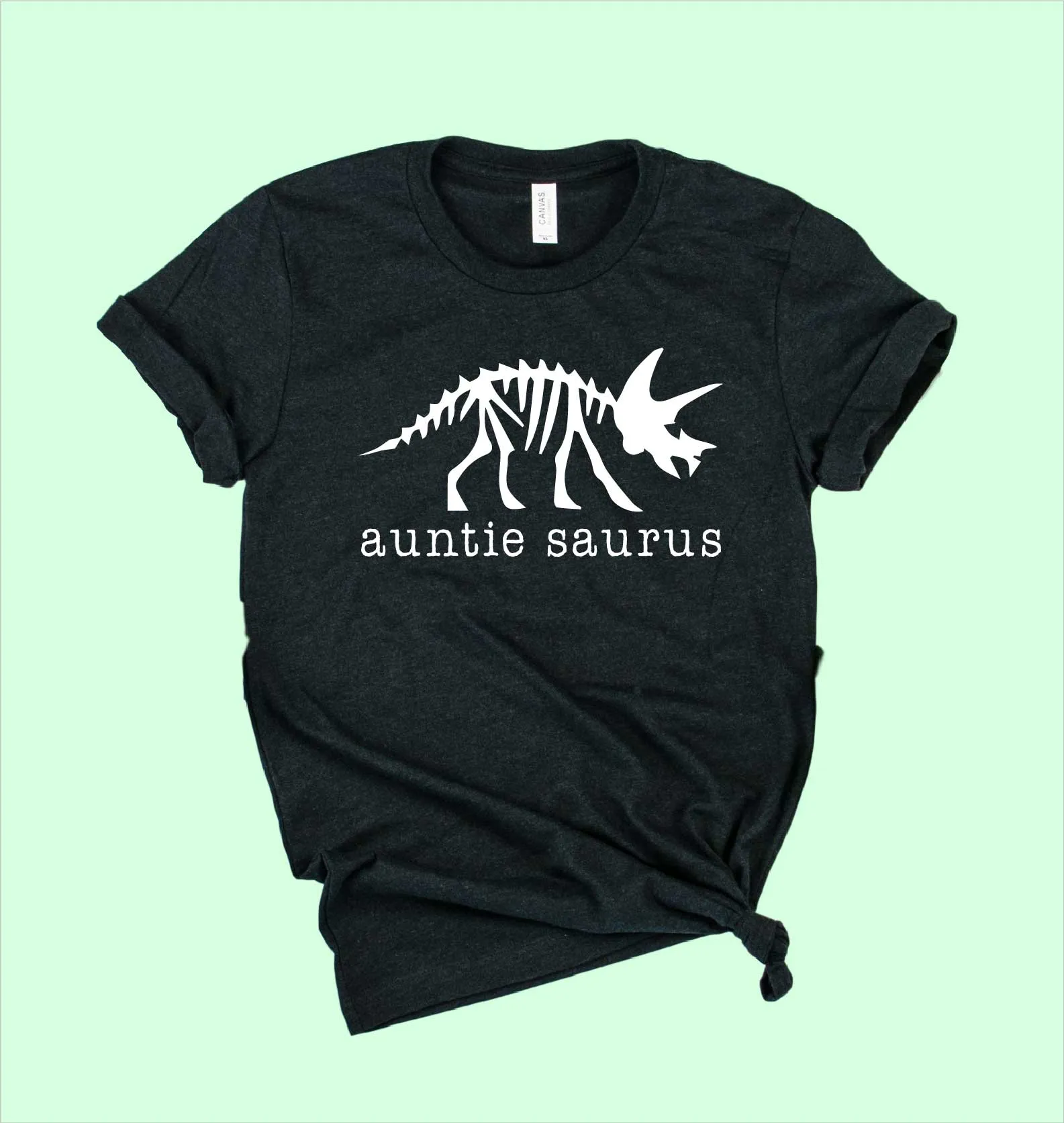 Auntie Saurus Shirt | Aunt Shirts | Unisex Crew