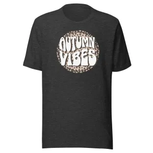 Autumn Vibes Leopard Circle Tee