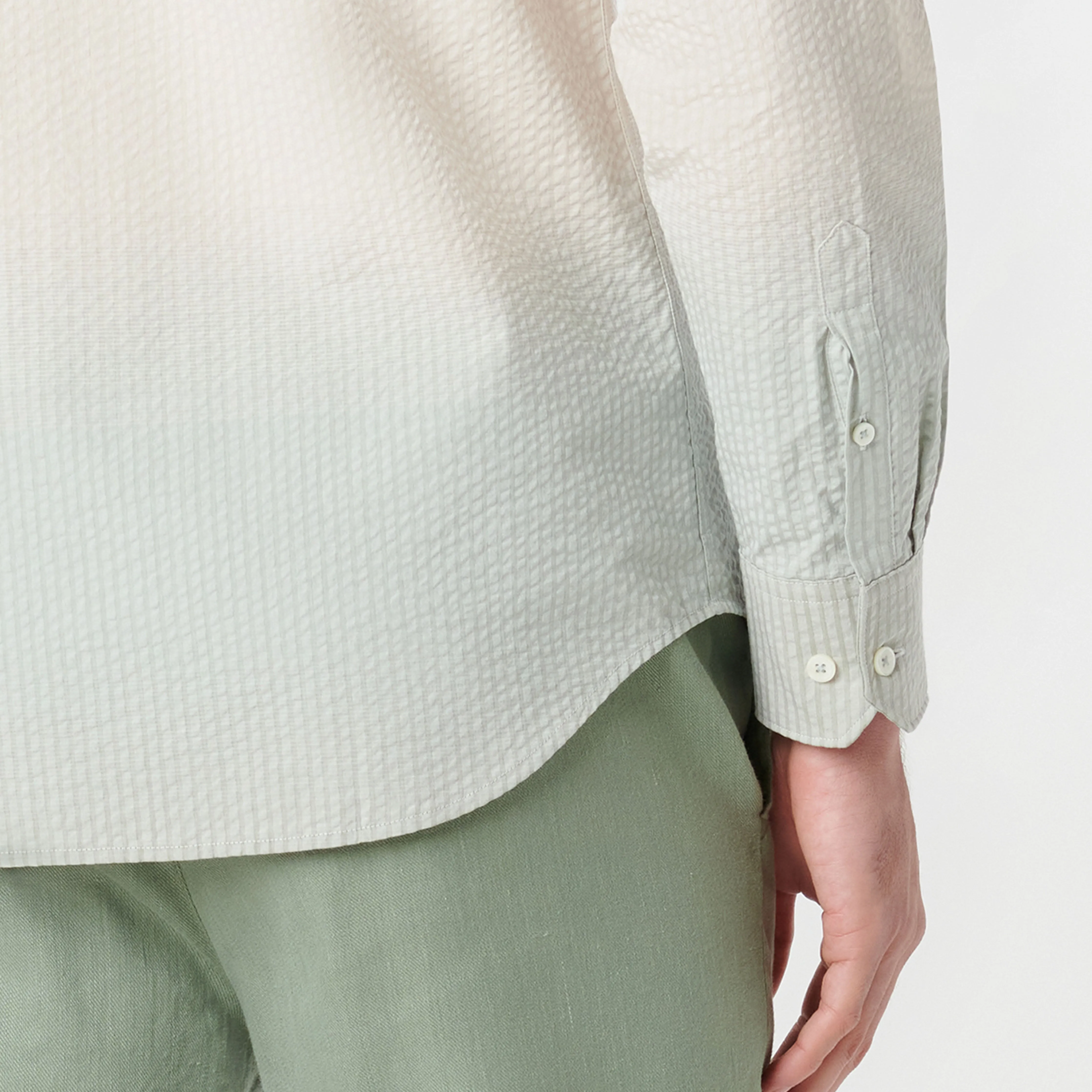 Axel Seersucker Gradient Shirt