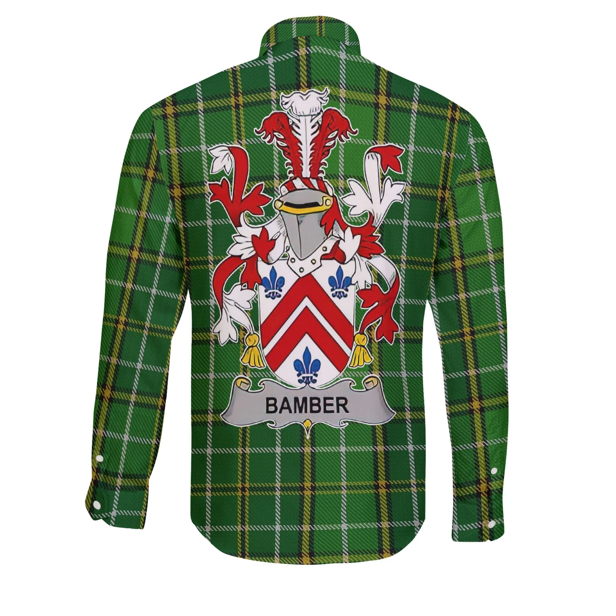 Bamber Long Sleeve Button Shirts Crest And National Plaid Style