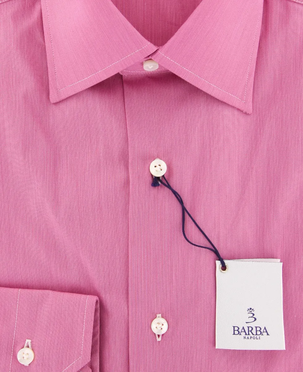 Barba Napoli Pink Shirt - Slim