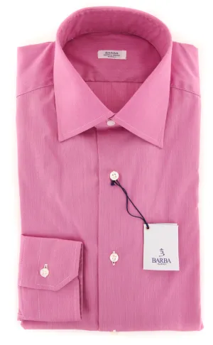 Barba Napoli Pink Shirt - Slim