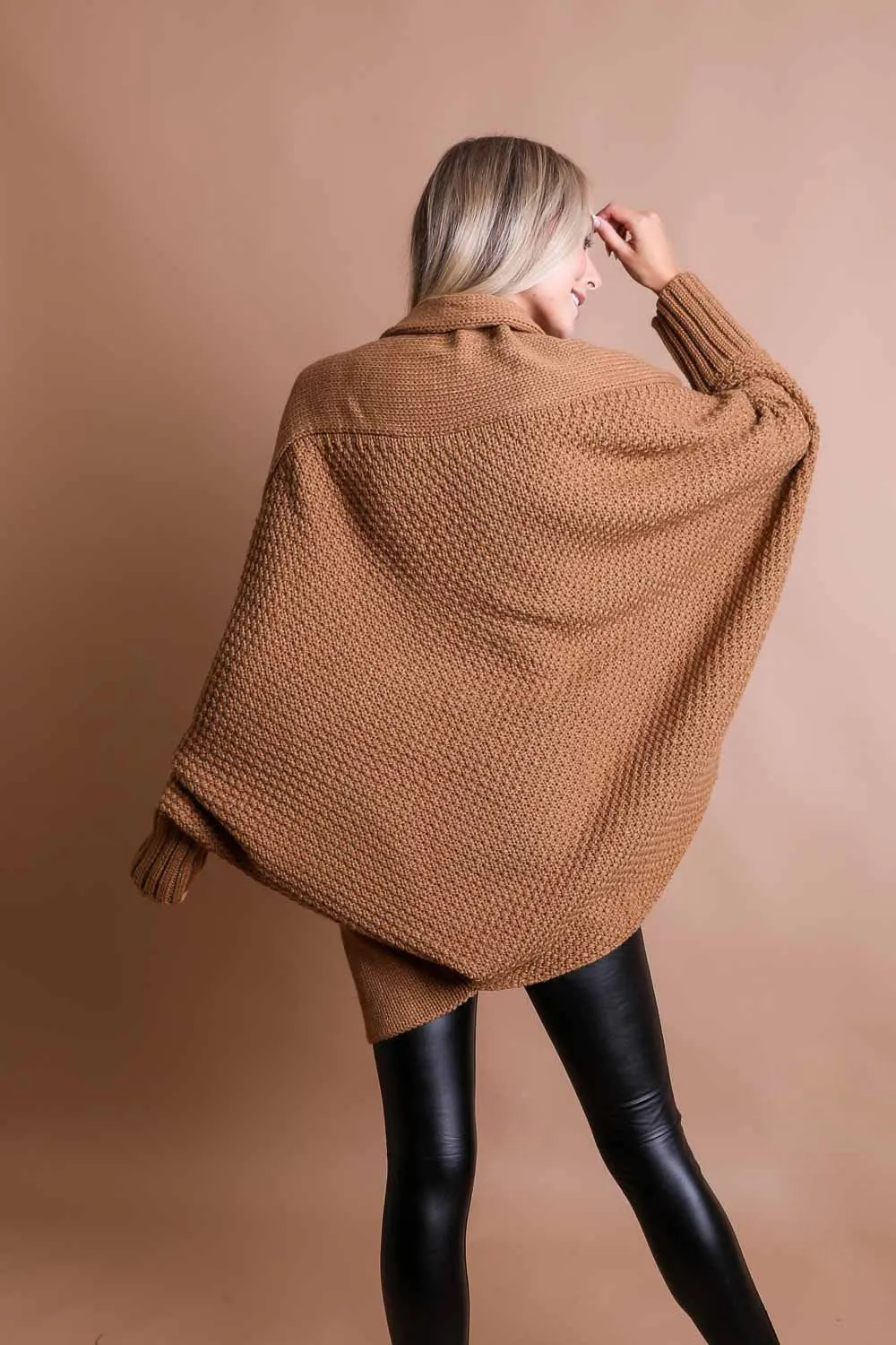 Bat Wing Knit Cardigan (5 Colors)