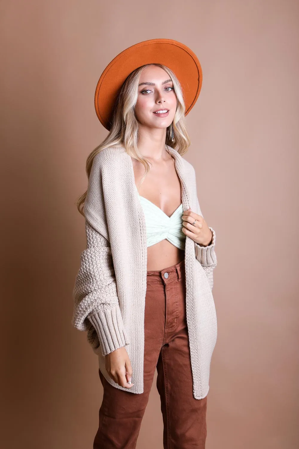 Bat Wing Knit Cardigan (5 Colors)