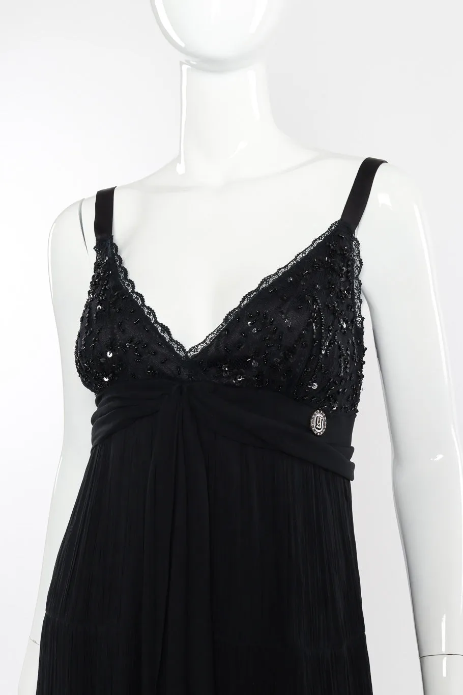 Beaded Babydoll Dress