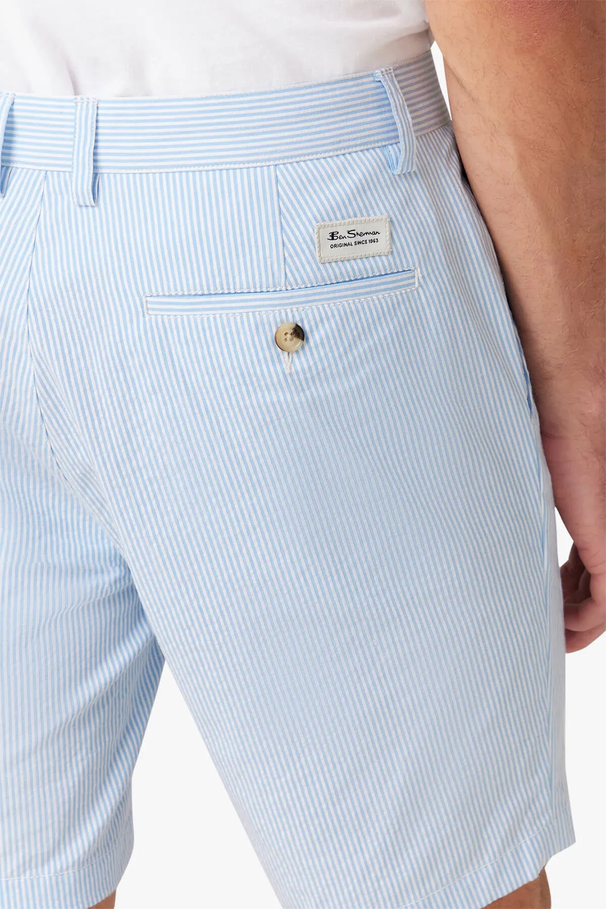 Ben Sherman | Seersucker Stripe Short