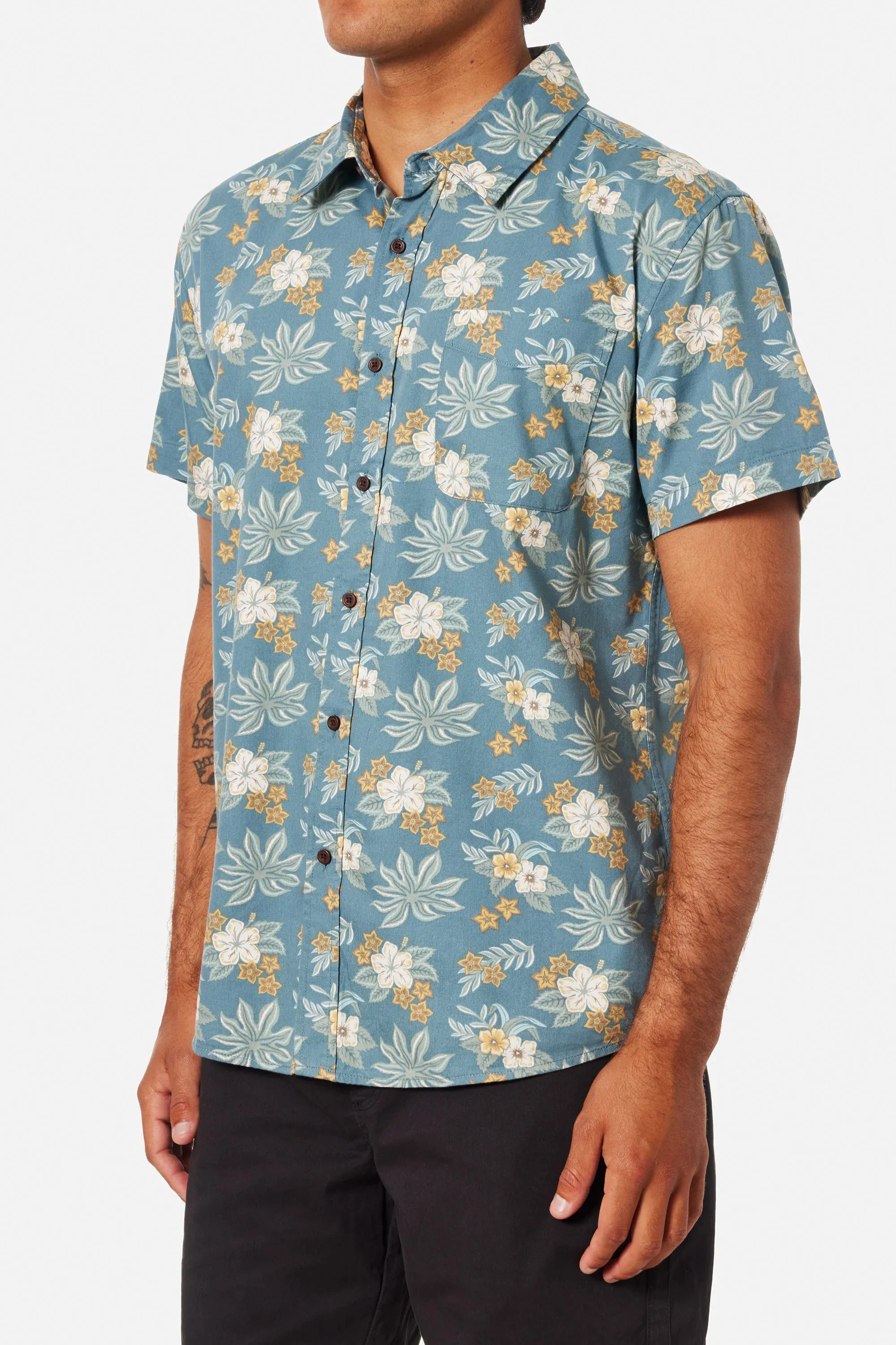 Benji Short Sleeve Button Down Shirt