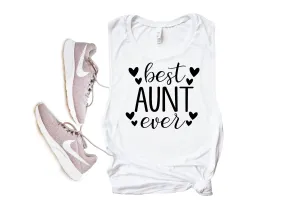Best Aunt Ever | Womens Yoga Tank