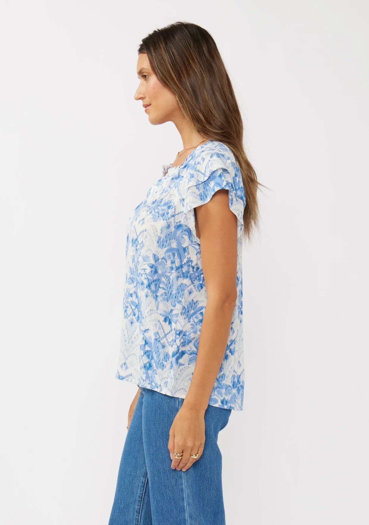 Beyond Moments Ruffle Top
