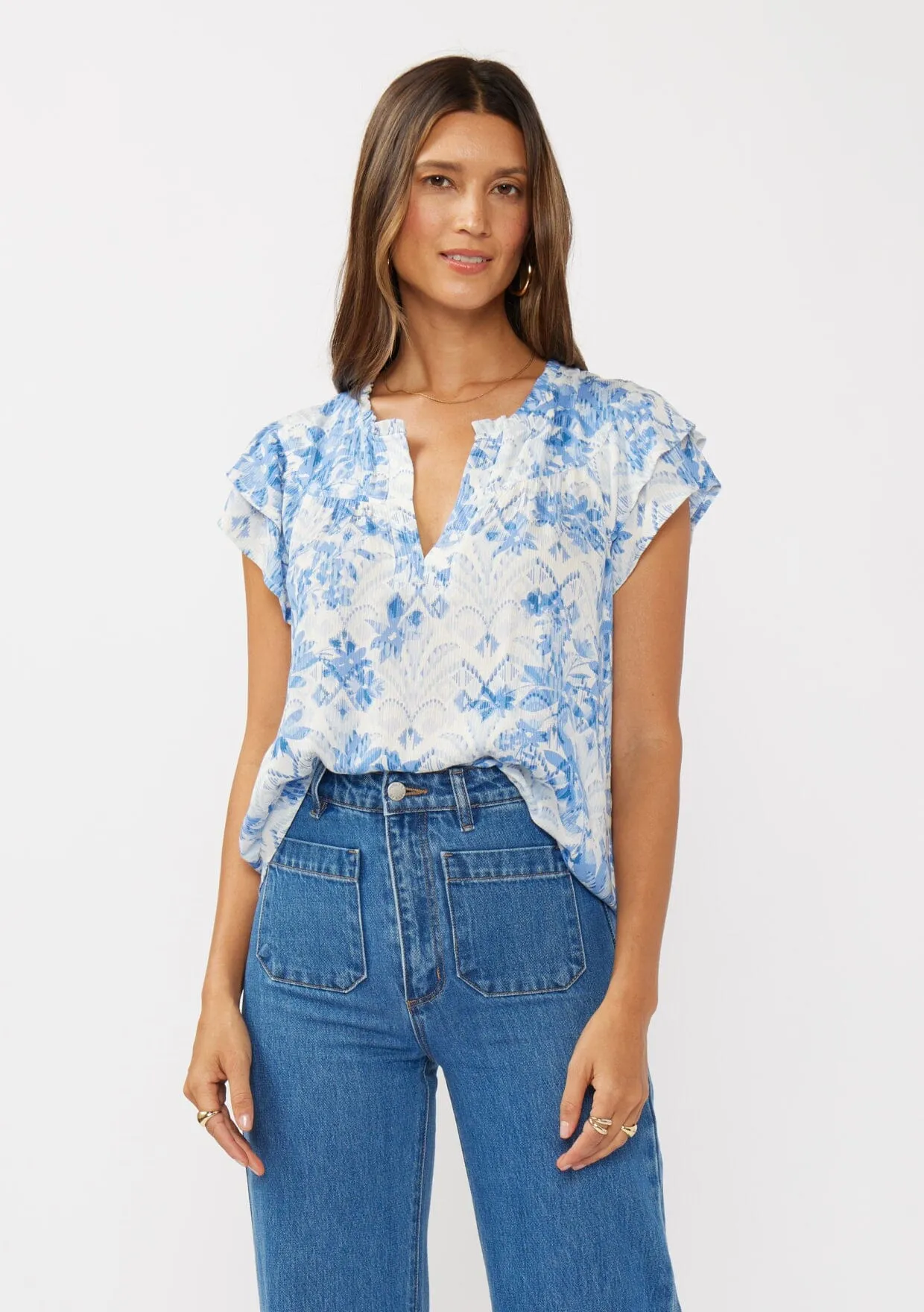 Beyond Moments Ruffle Top
