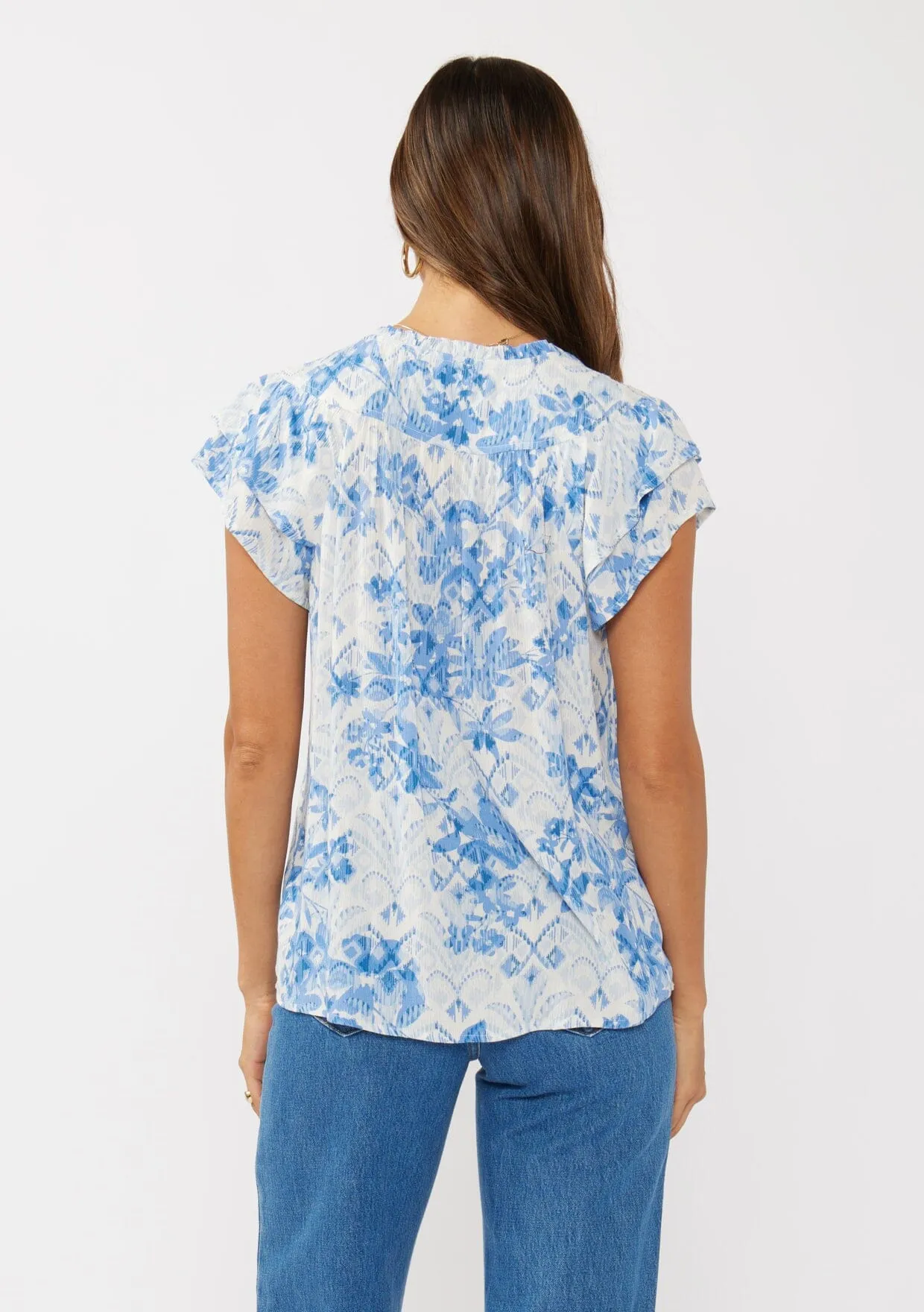 Beyond Moments Ruffle Top