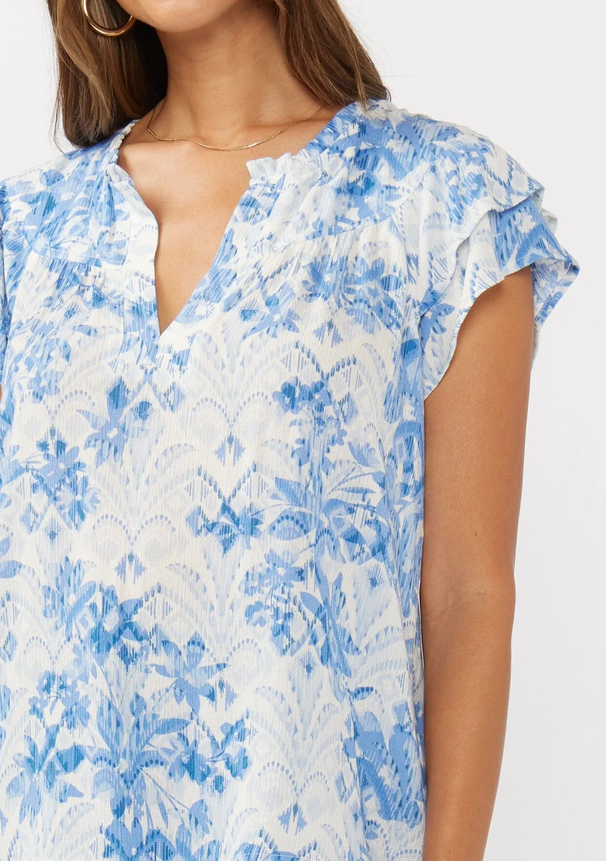 Beyond Moments Ruffle Top