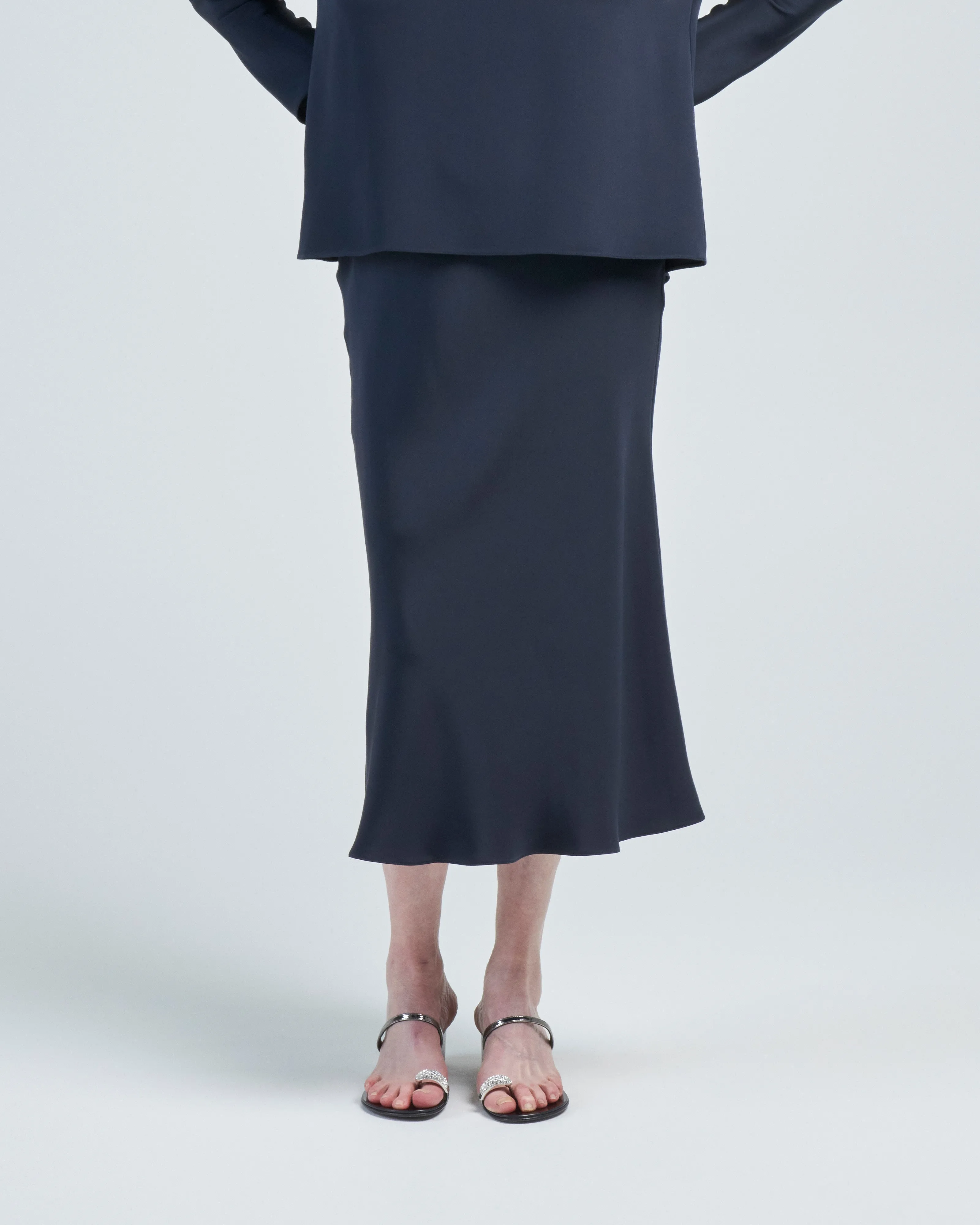 bias skirt