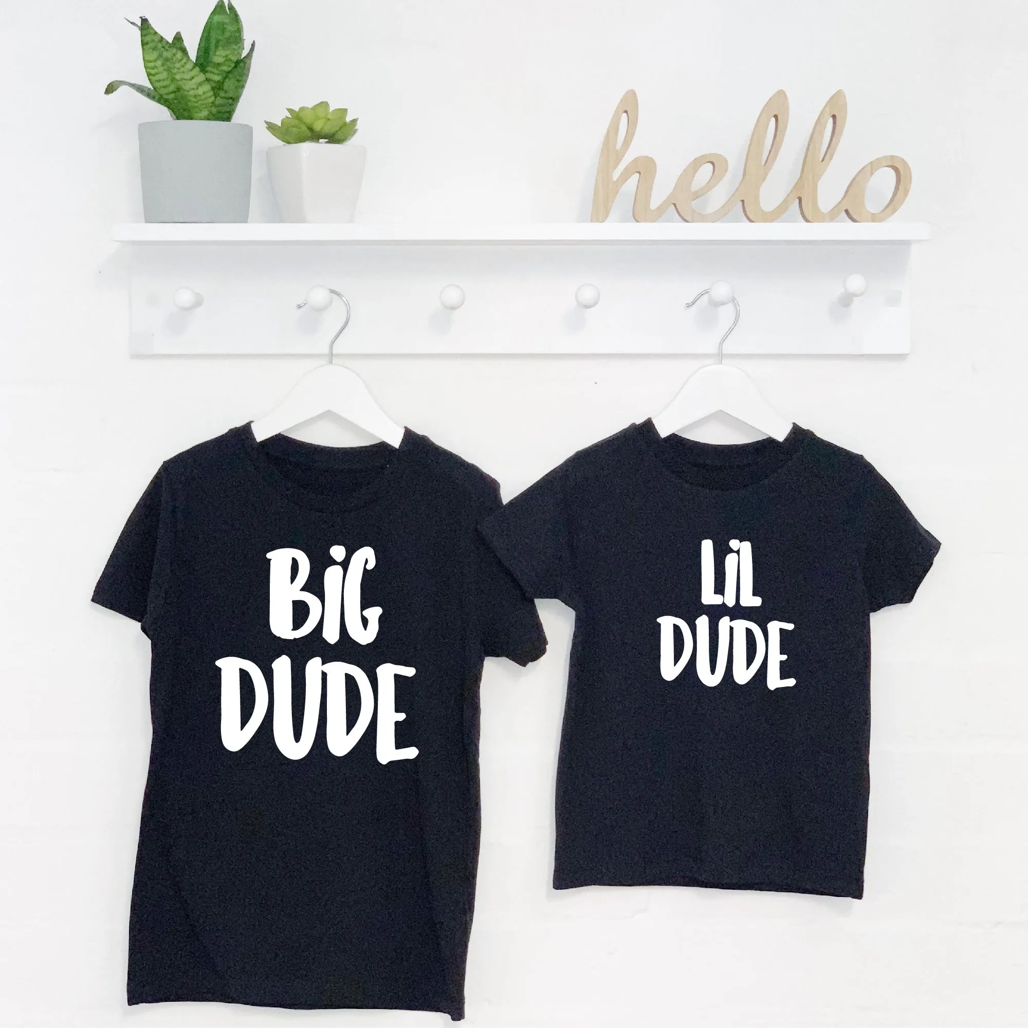 Big Dude / Lil Dude Sibling Set