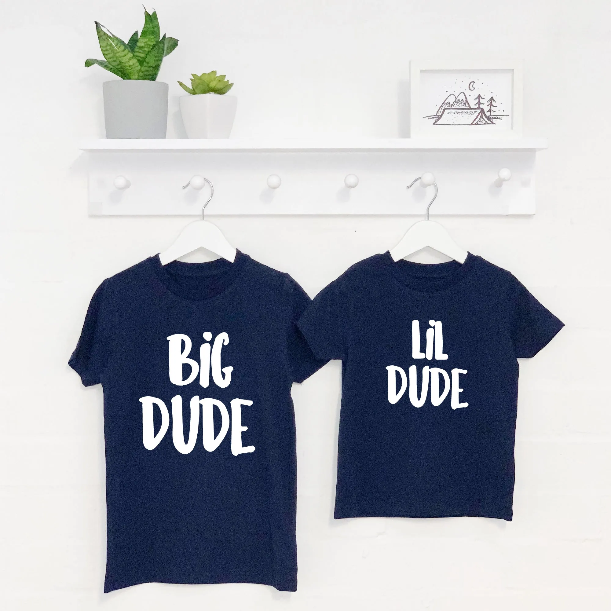 Big Dude / Lil Dude Sibling Set