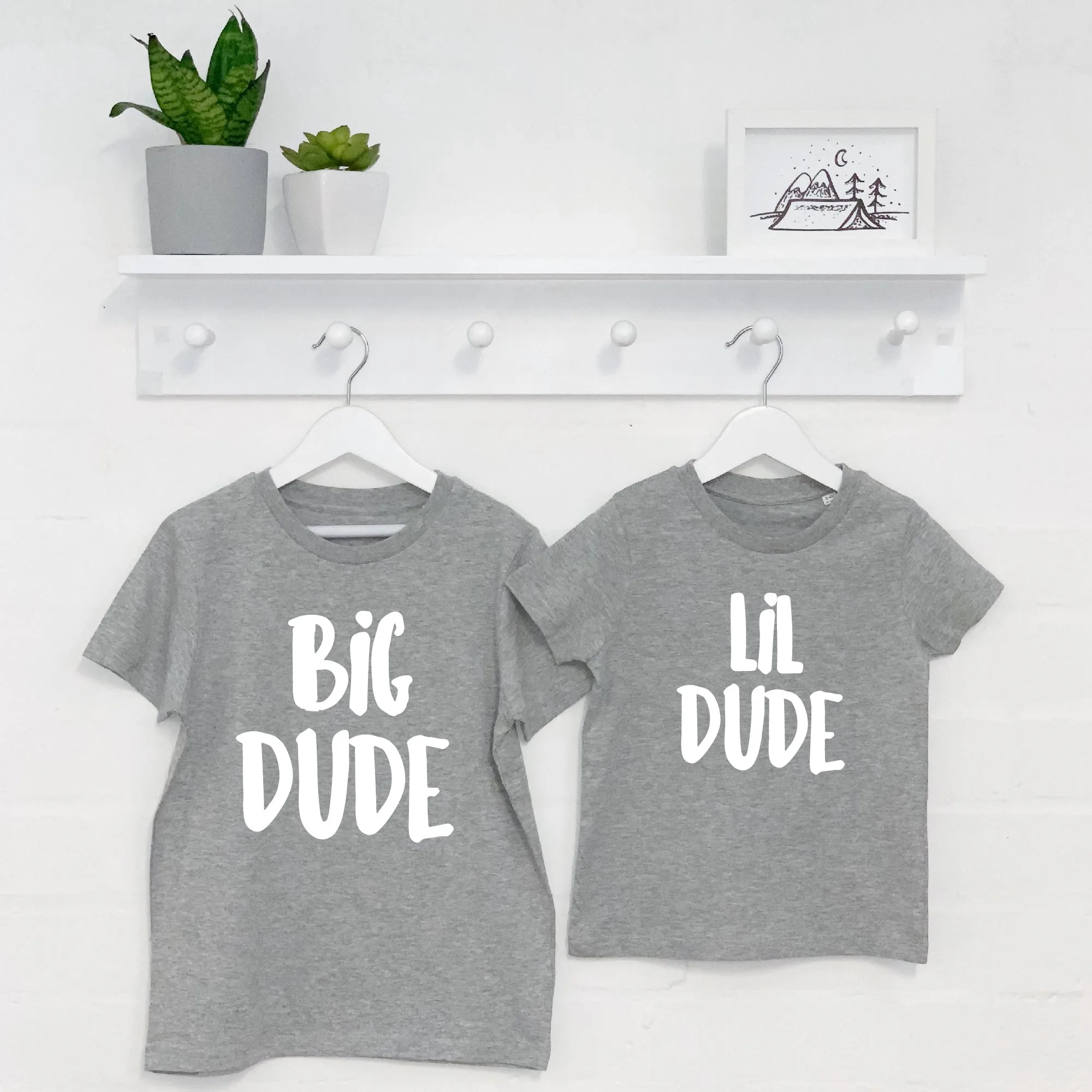 Big Dude / Lil Dude Sibling Set