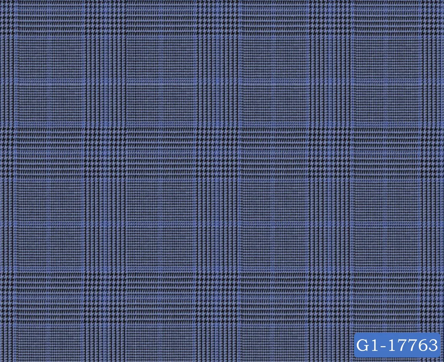 Black And Yale Blue Plaid Check Vest