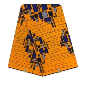 Block Pattern African Design Cotton
