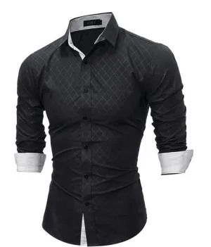 BODY CROSS DRESS SHIRT